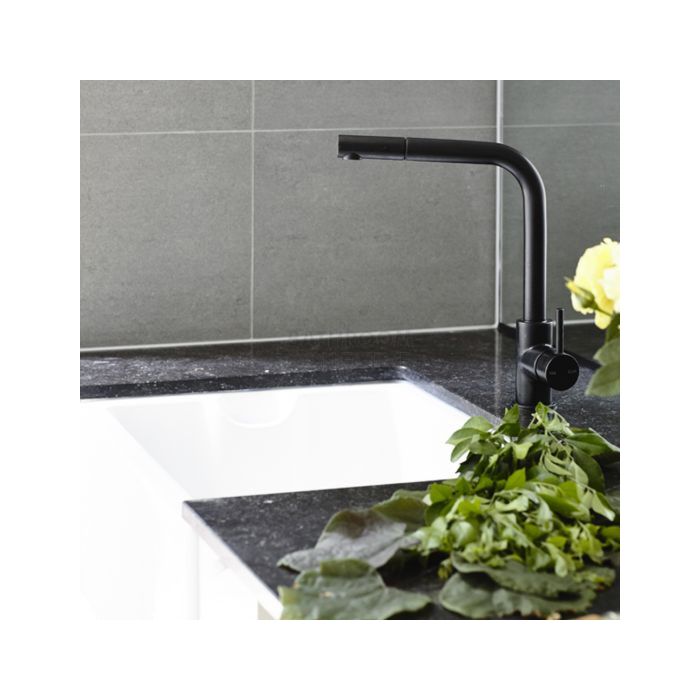 Astra Walker - Icon Kitchen Pull Out Sink Mixer A69.08.V9-MATTEBLACK