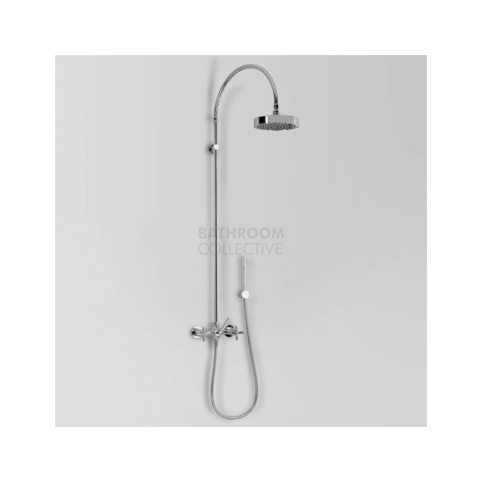 Astra Walker - Icon + Exposed Shower with Handshower Cross Handles CHROME A67.25