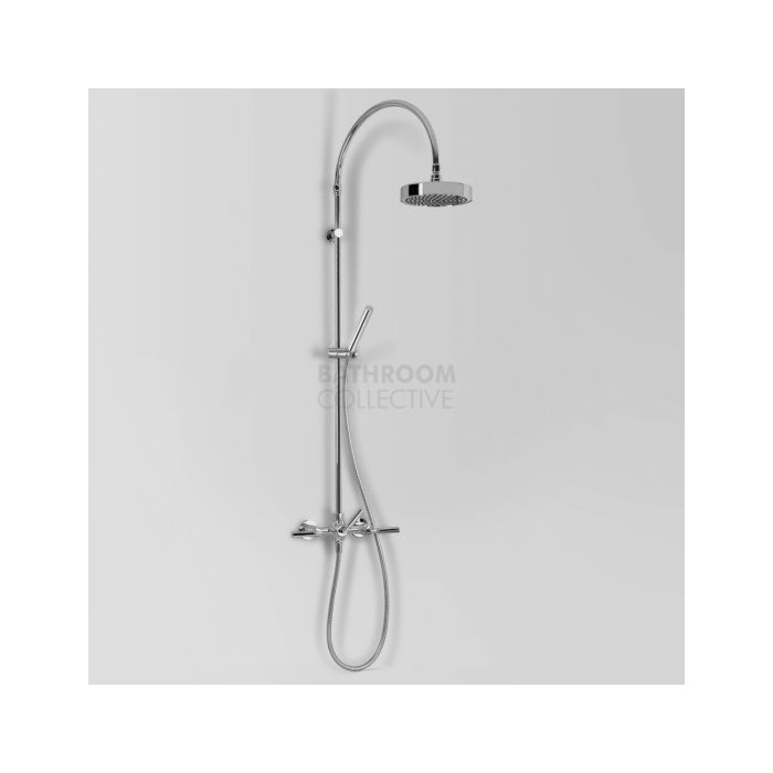 Astra Walker - Icon + Lever Exposed Twin Shower & Tap Set with Handshower CHROME A67.25.V3.LH