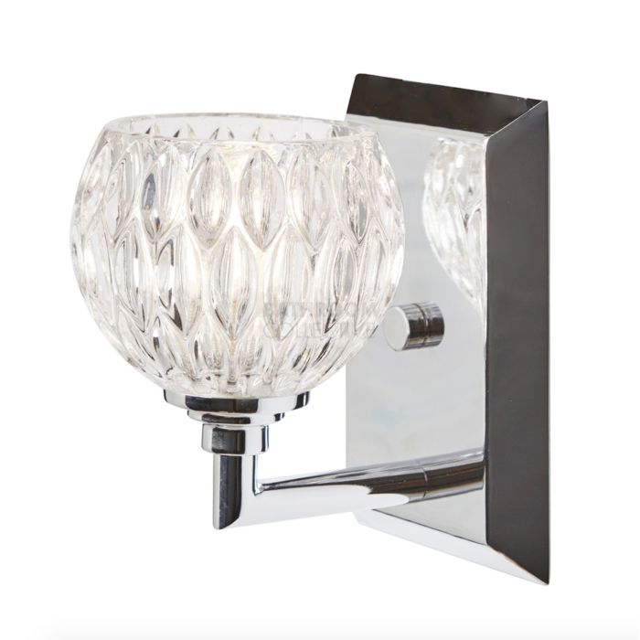 Elstead - Serena Traditional Bathroom Wall Light in Polished Chrome