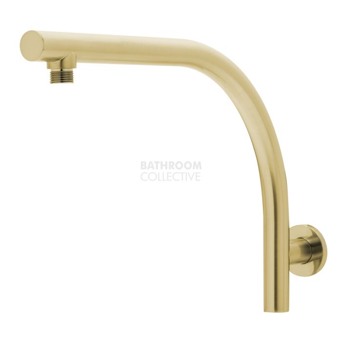 Phoenix Tapware - Rush Shower Arm Only BRUSHED GOLD