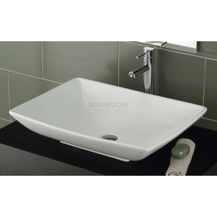Paco Jaanson - 03 Series Santiago 632mm Bench Mounted Basin Gloss White