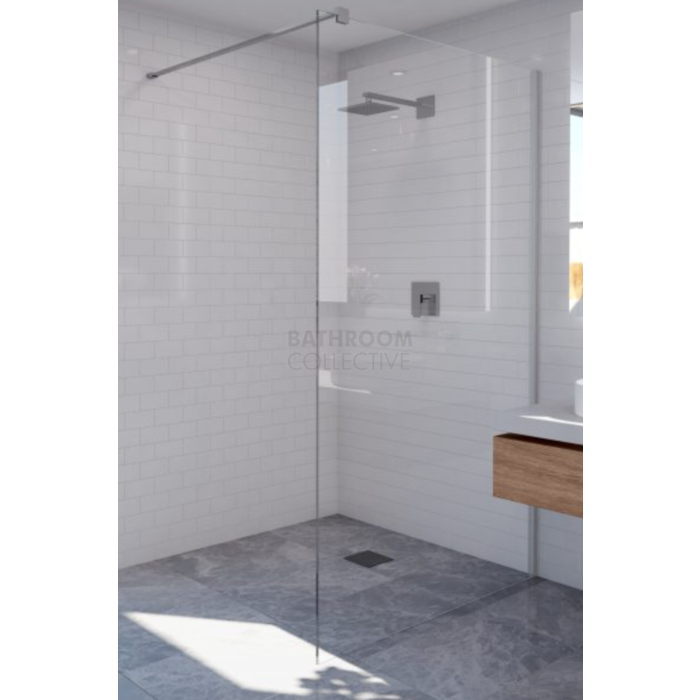 Decina - M-Series 960mm Glass Shower Panel