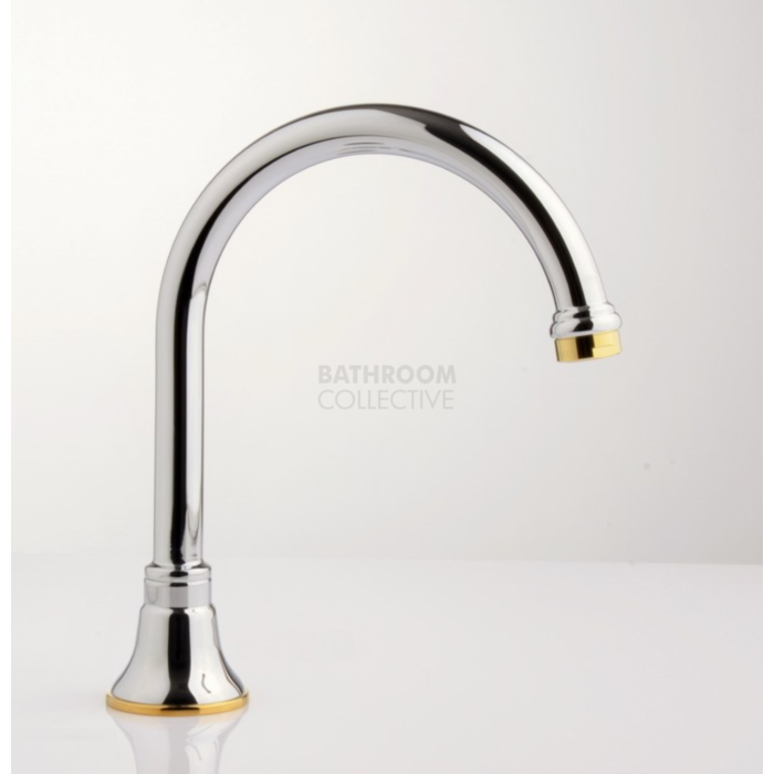 Faucet Strommen - Cascade Sink Outlet, Hob CHROME + GOLD 34189-12