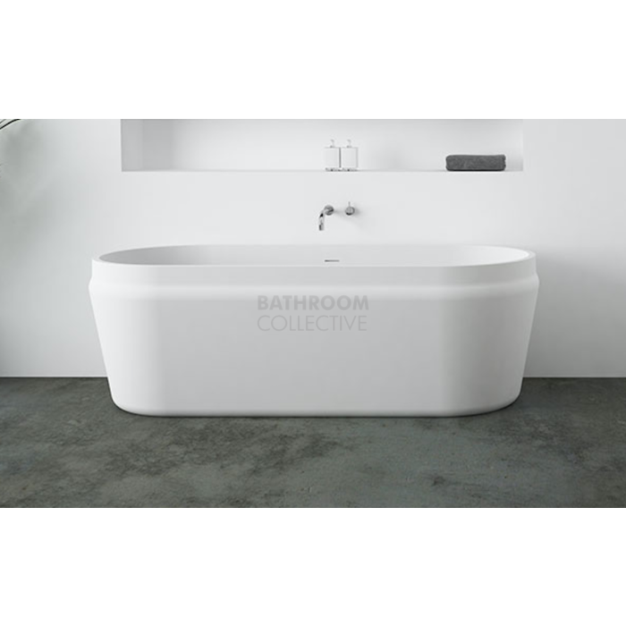 Omvivo - Latis Oval Solid Surface Freestanding Bath 1650mm