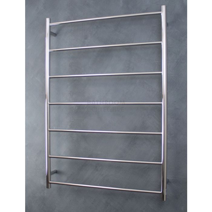 Radiant - Round 7 Bar Towel Ladder 1130H x 800W POLISHED STAINLESS