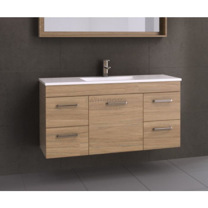 Timberline - Bargo 1200mm Wall Hung Vanity with Ceramic Top