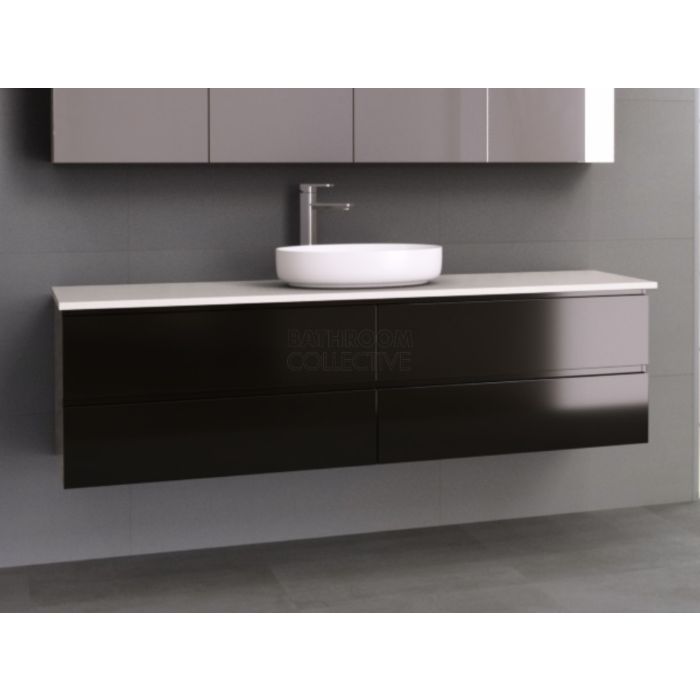 Timberline - Nevada Plus 1800mm Wall Hung Vanity with 20mm Meganite Top and Ceramic Above Counter Basin