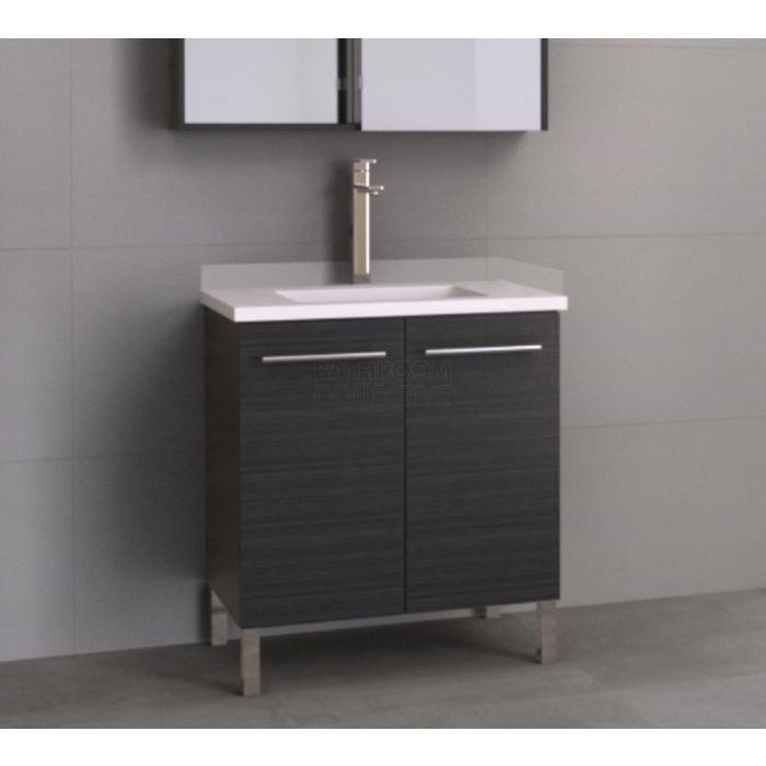 Timberline - Dakota 750mm On Leg Vanity with Stone, Freestyle or Meganite Top and Under Counter Basin