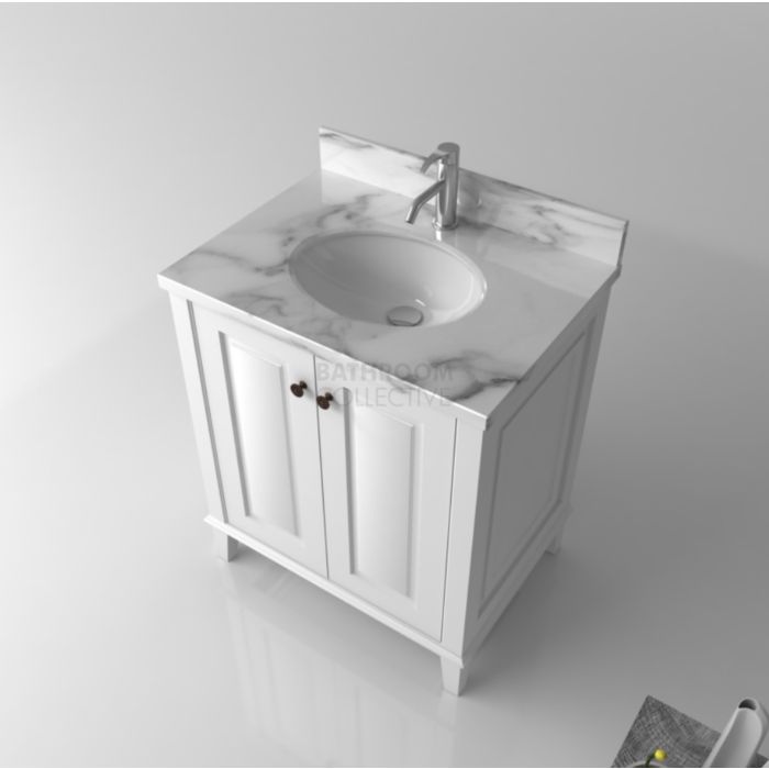 Turner Hastings - Coventry 750mm Vanity with White Marble Top