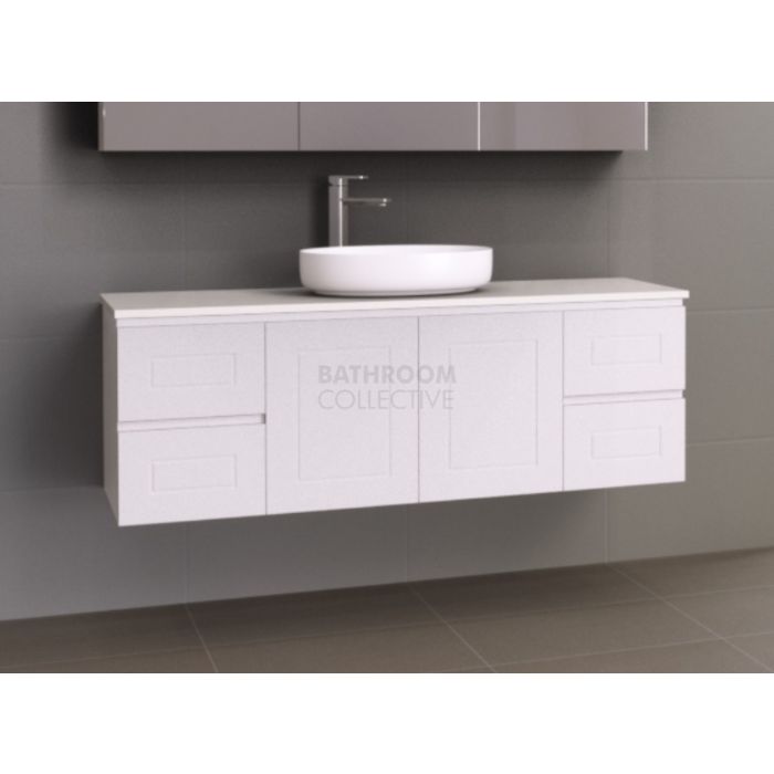 Timberline - Nevada Classic 1500mm Wall Hung Vanity with 20mm Meganite Top and Ceramic Above Counter Basin