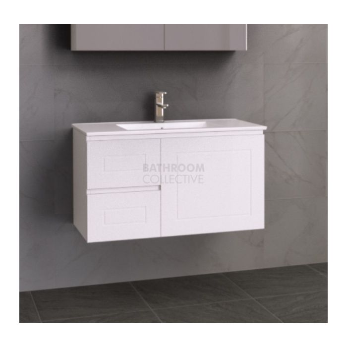 Timberline - Nevada Classic 900mm Wall Hung Vanity with Ceramic Top