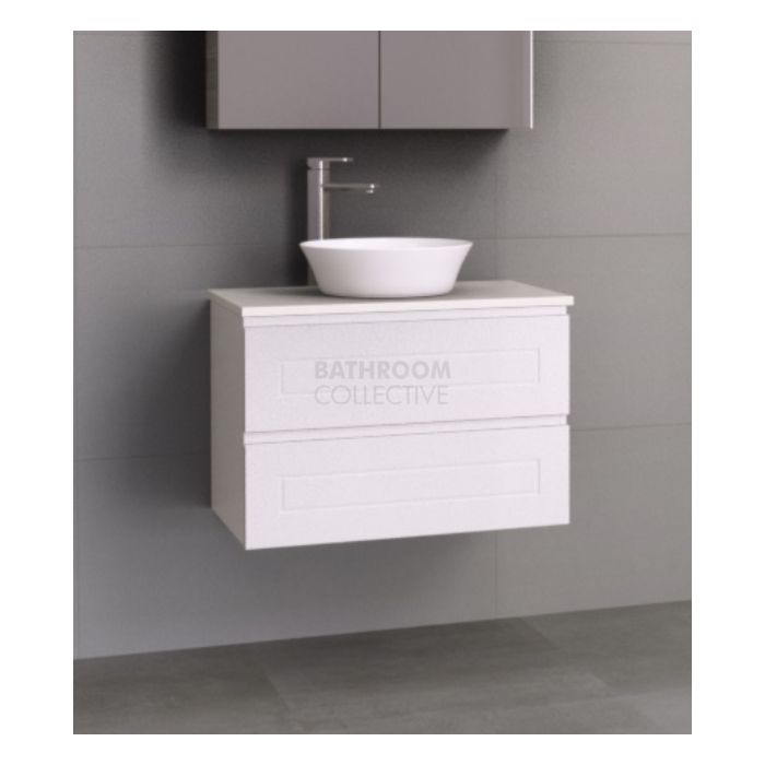 Timberline - Nevada Plus Classic 750mm Wall Hung Vanity with 20mm Meganite Top and Ceramic Above Counter Basin