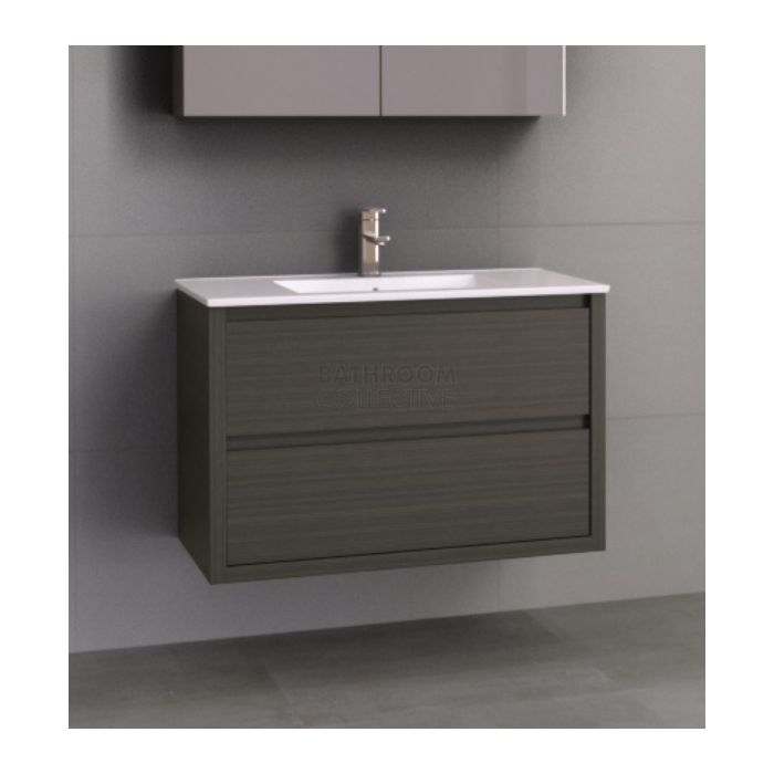 Timberline - Grange 900mm Wall Hung Vanity with Acrylic Top