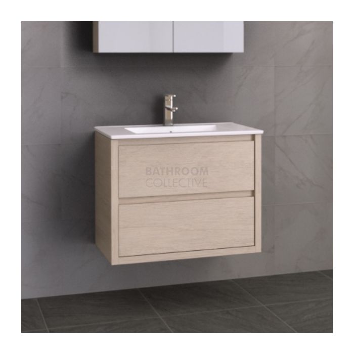 Timberline - Grange 750mm Wall Hung Vanity with Ceramic Top