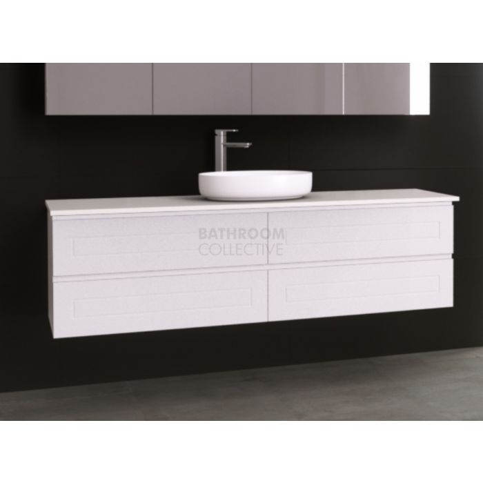 Timberline - Nevada Plus Classic 1800mm Wall Hung Vanity with 20mm Meganite Top and Ceramic Above Counter Basin