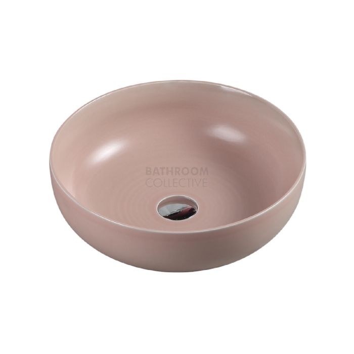Collections - Asti 350mm Matte Pink Counter Top Round Basin
