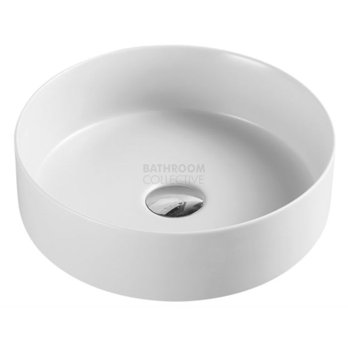 Collections - Sasso 355mm Matte White Counter Top Round Basin