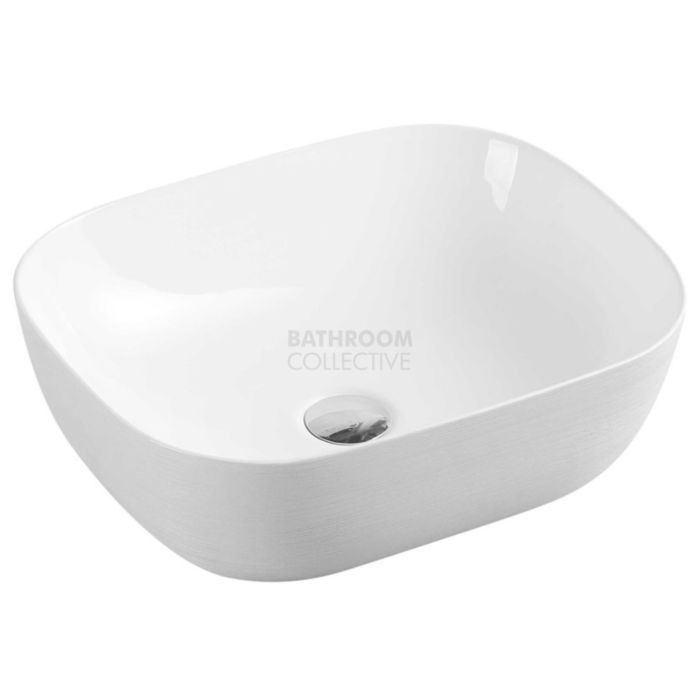 Collections - Chur 490mm Touchline White Counter Top Rectangular Basin 