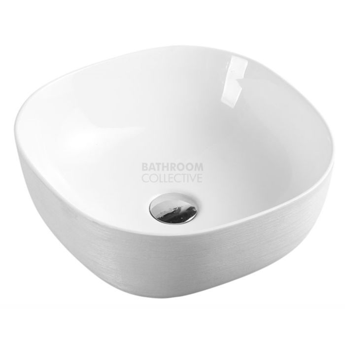 Collections - Chur 410mm Touchline White Counter Top Square Basin 