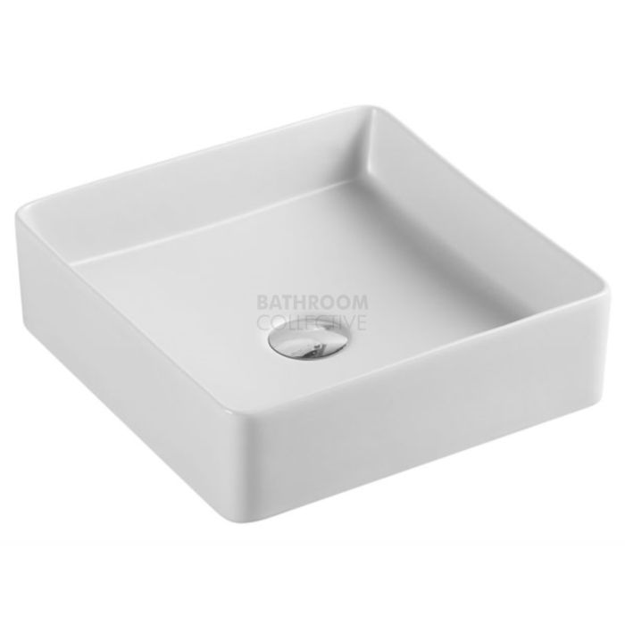 Collections - Etna 360mm Matte White Counter Top Square Basin 