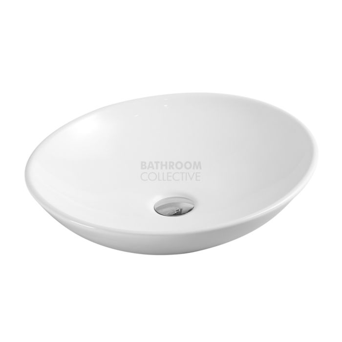 Collections - Boat 490mm White Oval Counter Top Basin 