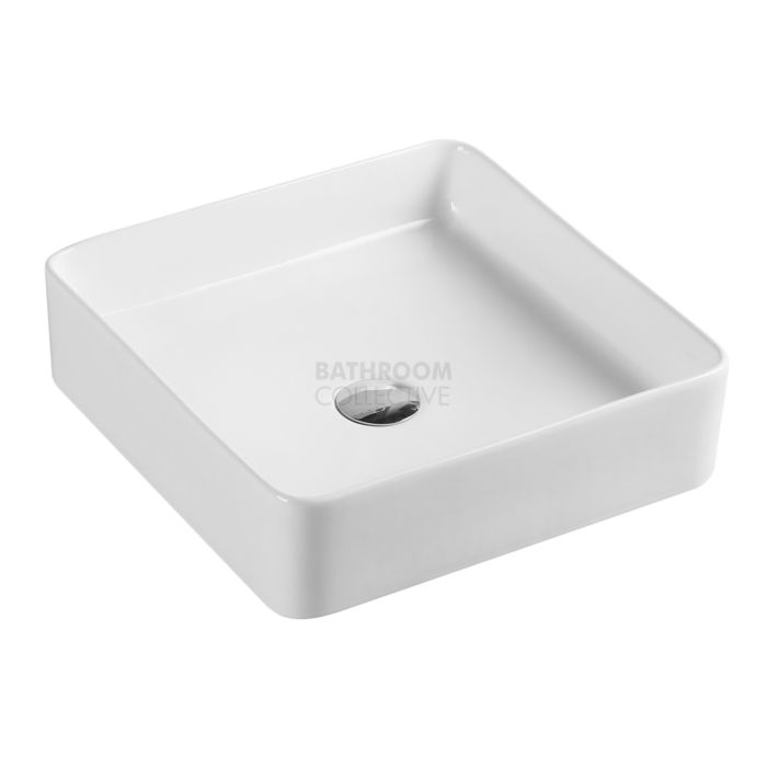 Collections - SQ 400mm White Square Counter Top Basin 