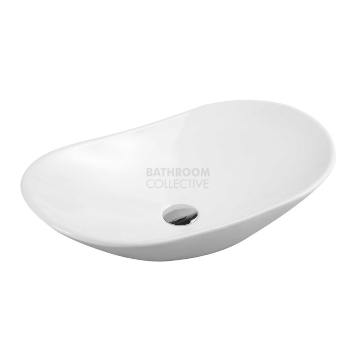 Collections - Boat 640mm White Oval Counter Top Basin 