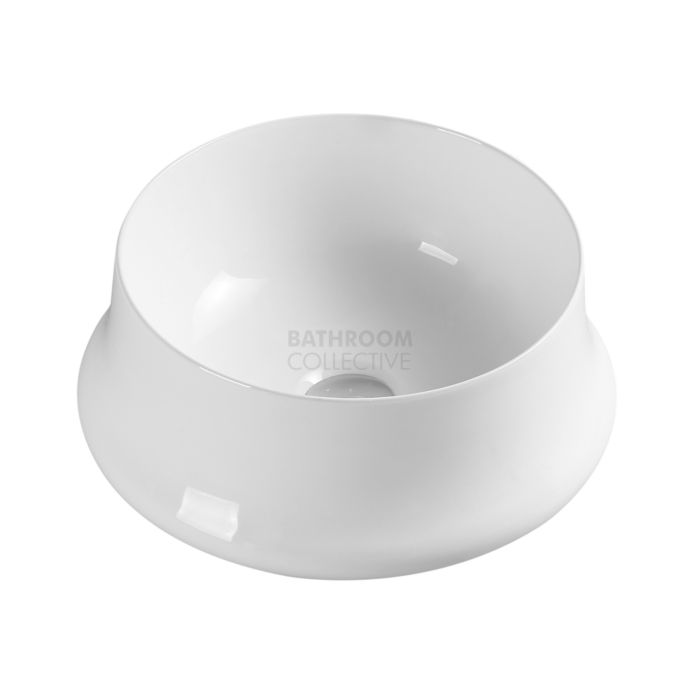 Collections - Lusso 400mm White Round Counter Top Basin 