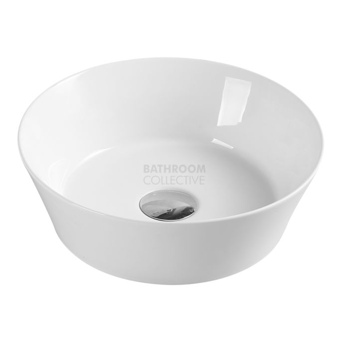 Collections - Spin 360mm White Round Counter Top Basin 