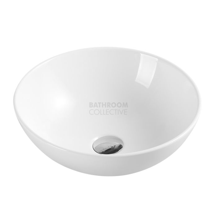 Collections - Spin 400mm White Round Counter Top Basin 