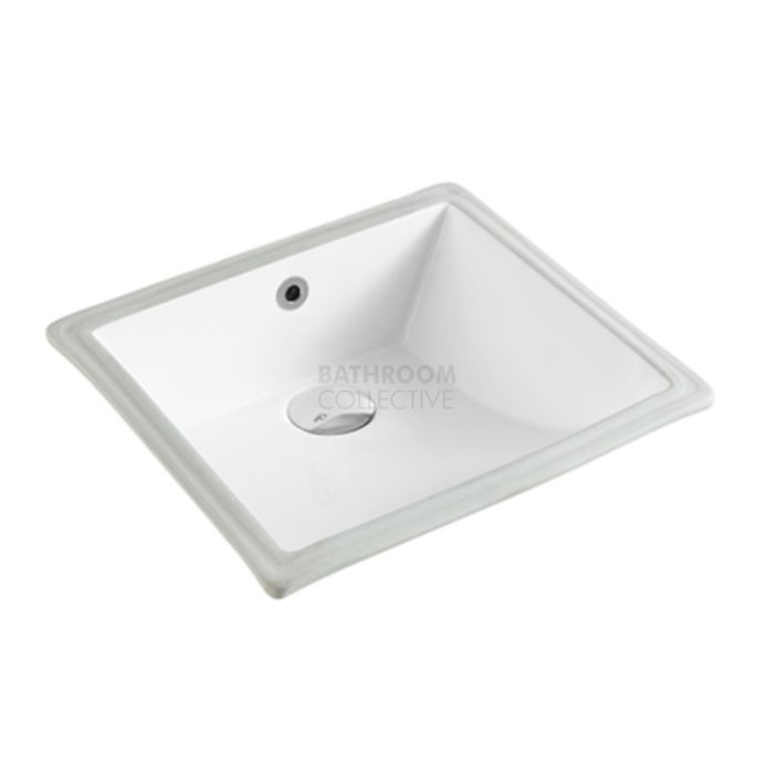 Collections - Nue 440mm White Undermount Square Basin
