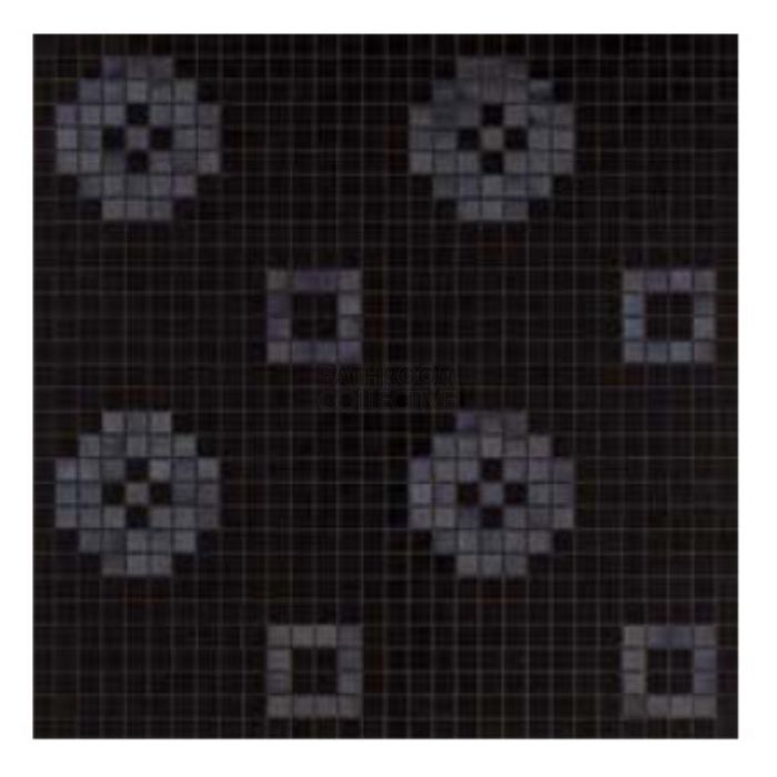 Bisazza - Timeless Petit Four Nero Decorative Glass Mosaic Tiles, order unit 2.07m2