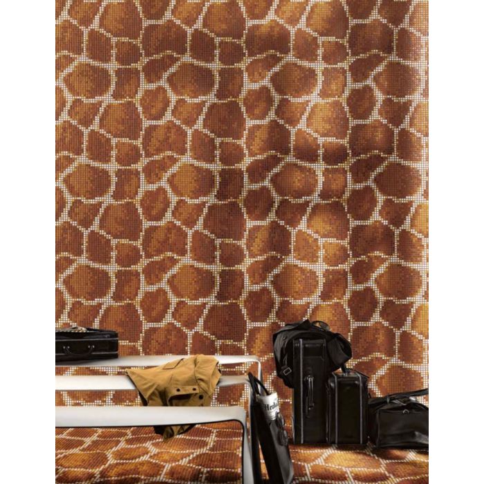 Bisazza - Flooring Giraffa Decorative Glass Mosaic Tile, order unit 1.37m2