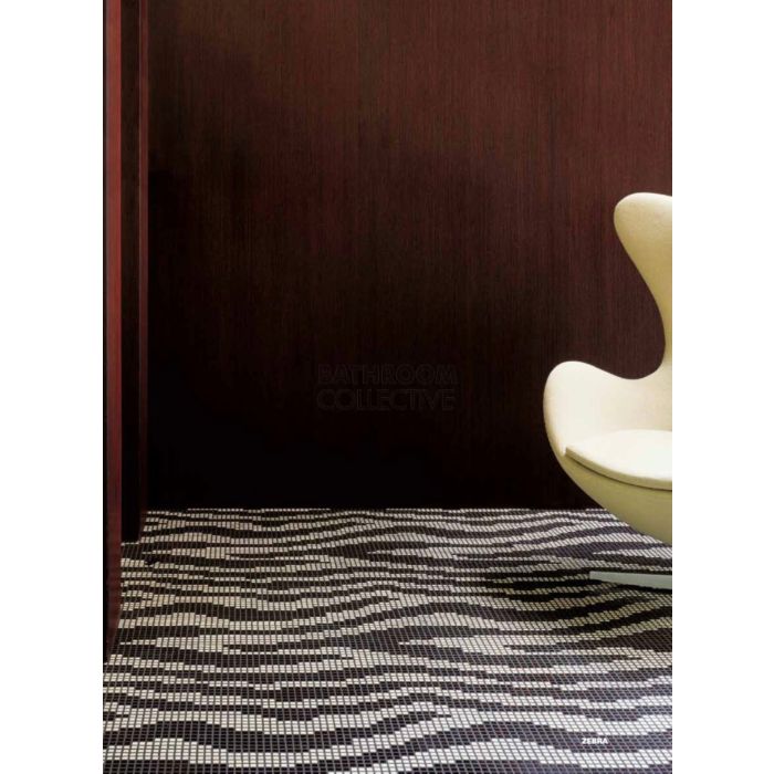 Bisazza - Flooring Zebra Decorative Glass Mosaic Tile, order unit 1.37m2