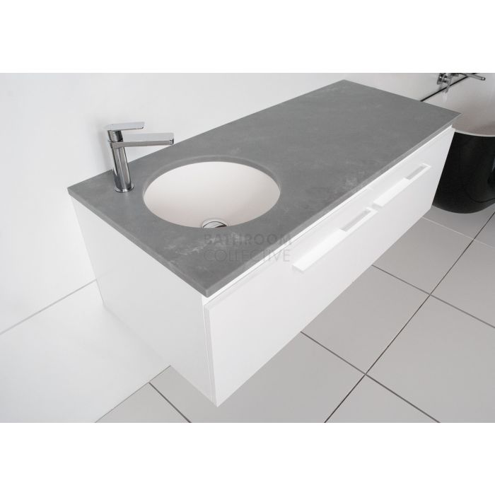 ADP - Stealth Wall Hung Vanity 900mm, Stone Top (basin not included)