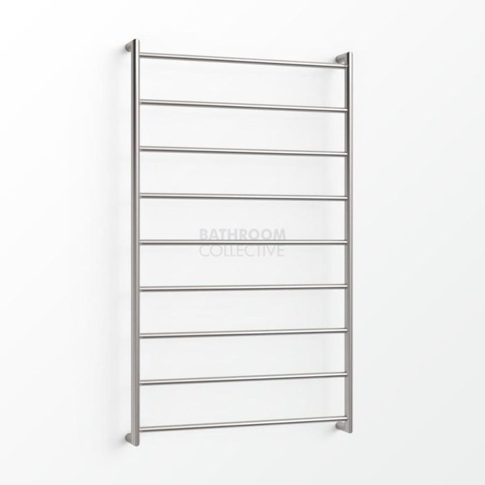 Avenir - Abask 1300x750mm Heated Towel Ladder - Brushed Stainless Steel 