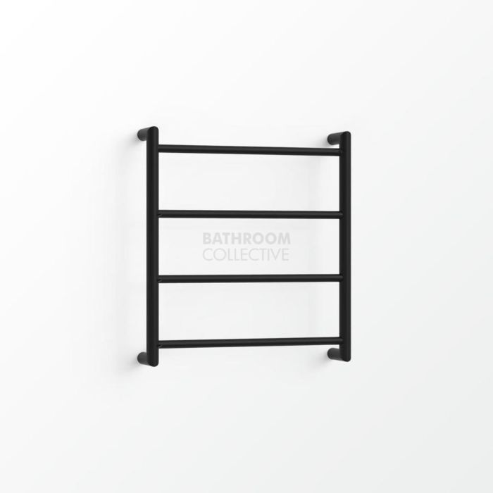 Avenir - Abask 550x480mm Heated Towel Ladder - Matte Black 
