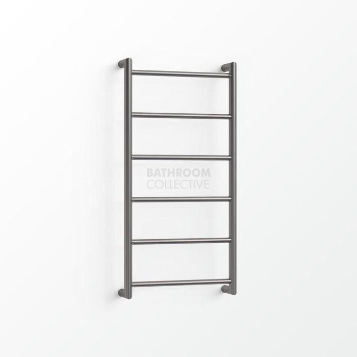 Avenir - Abask 850x400mm Heated Towel Ladder - Graphite 