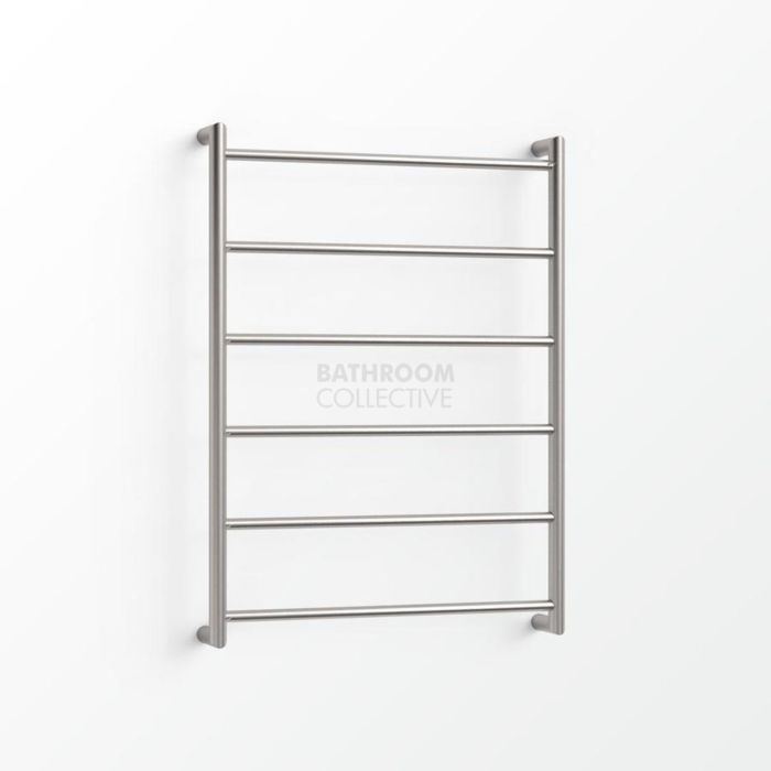 Avenir - Abask 850x600mm Heated Towel Ladder - Brushed Stainless Steel 