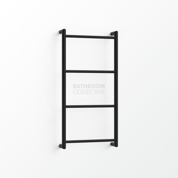 Avenir - Econ 850x400mm Heated Towel Ladder - Matte Black