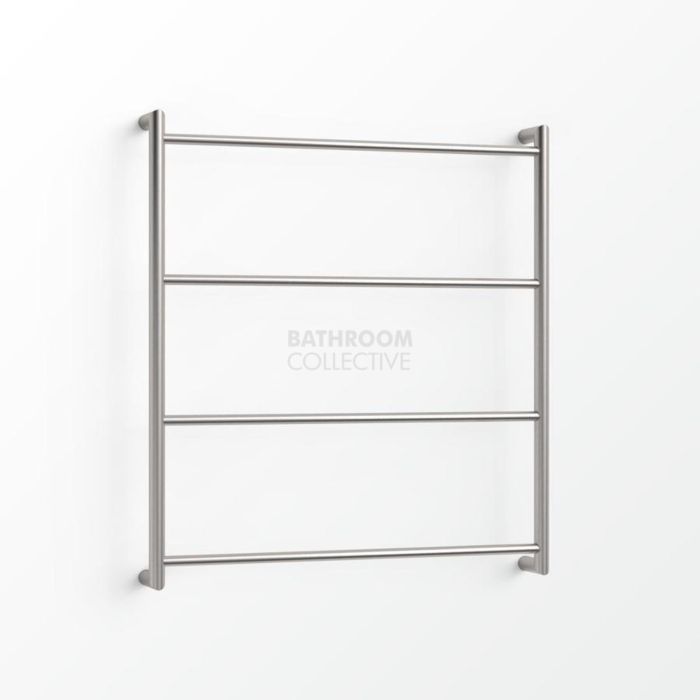 Avenir - Econ 850x750mm Heated Towel Ladder - Brushed Stainless Steel