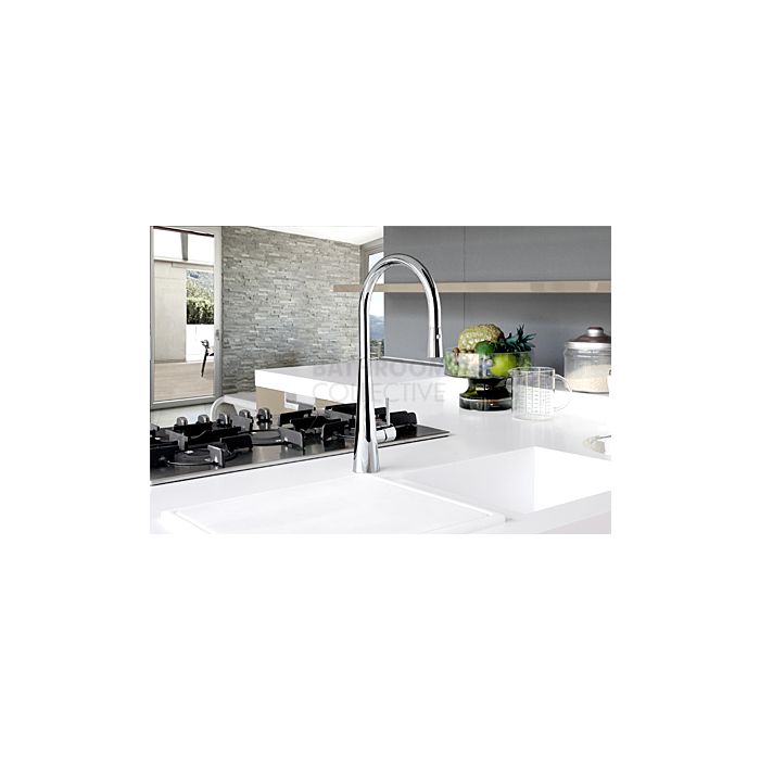 Linsol - Giacomo Kitchen Sink Mixer with Pull Out Spray