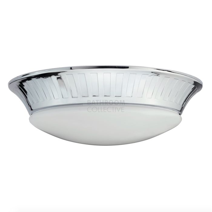 Elstead - Whitby Traditional Bathroom Ceiling Light in Polished Chrome