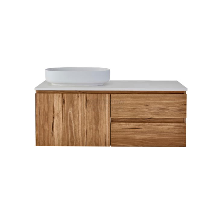 Loughlin Furniture - Yamba 900mm Real Timber Wall Hung Vanity