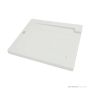 1901 Fluted Drainer, White AB1000