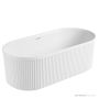 ADP Bronte 1500mm Acrylic Freestanding Bath, Gloss White BATABROF1500G