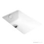 ADP Bo 430mm Ceramic Under Counter Basin, Gloss White BT015