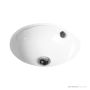 ADP Round 370mm Ceramic Under Counter Basin, Gloss White BT016