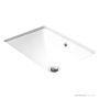 ADP Dish 470mm Ceramic Under Counter Basin, Gloss White BT420